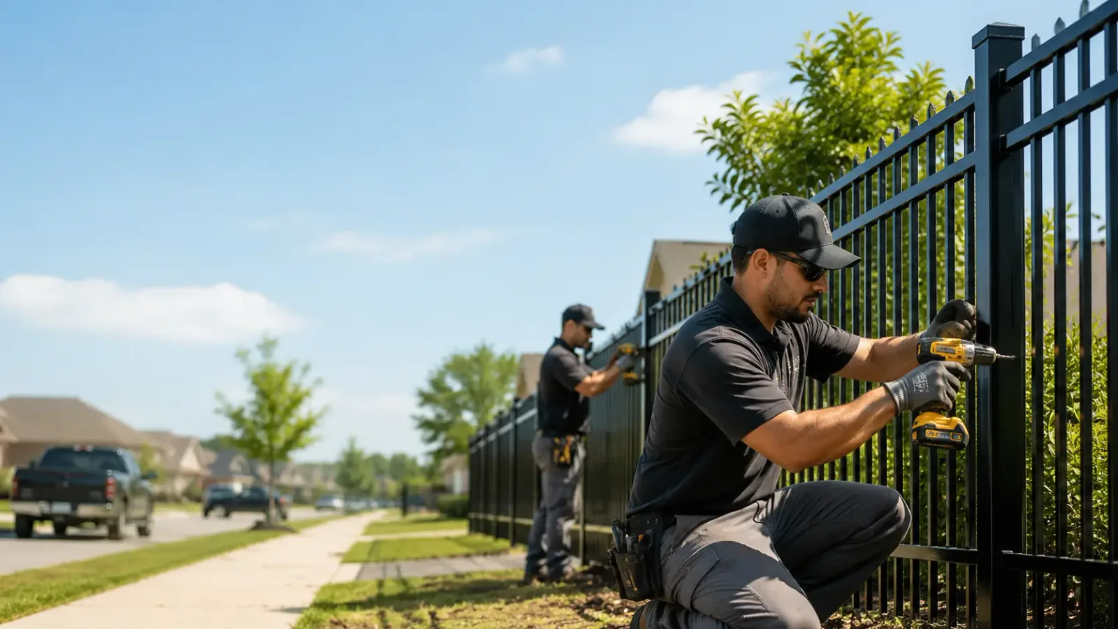 Metal Fence Installation in Westside, IA